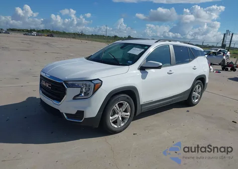2022 GMC Terrain Fwd Sle из США, поврежденный, VIN 3GKALMEV1NL294126